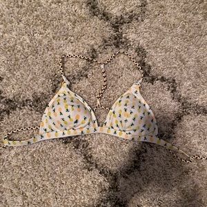 Victoria’s Secret Pineapple Bikini Top